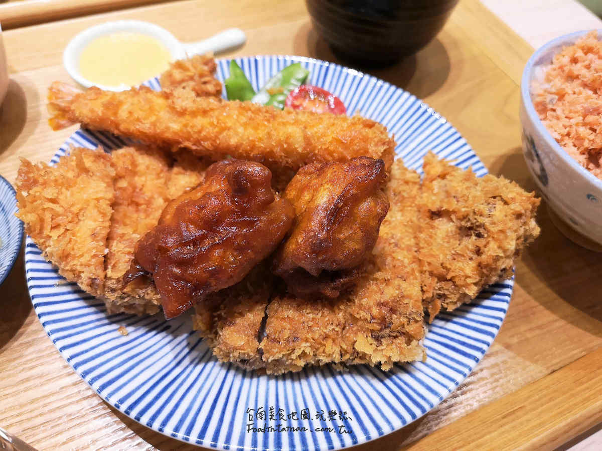 臺南平價日式定食丼飯美食推薦-築地大將丼定食