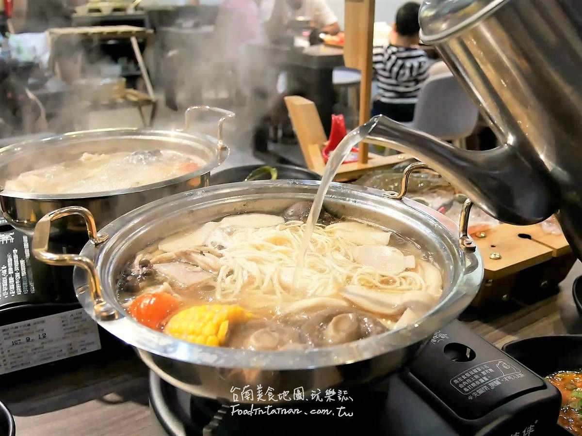 臺南推薦午餐晚餐平價自煮高湯火鍋店-丞恬鍋物 Coming hot pot